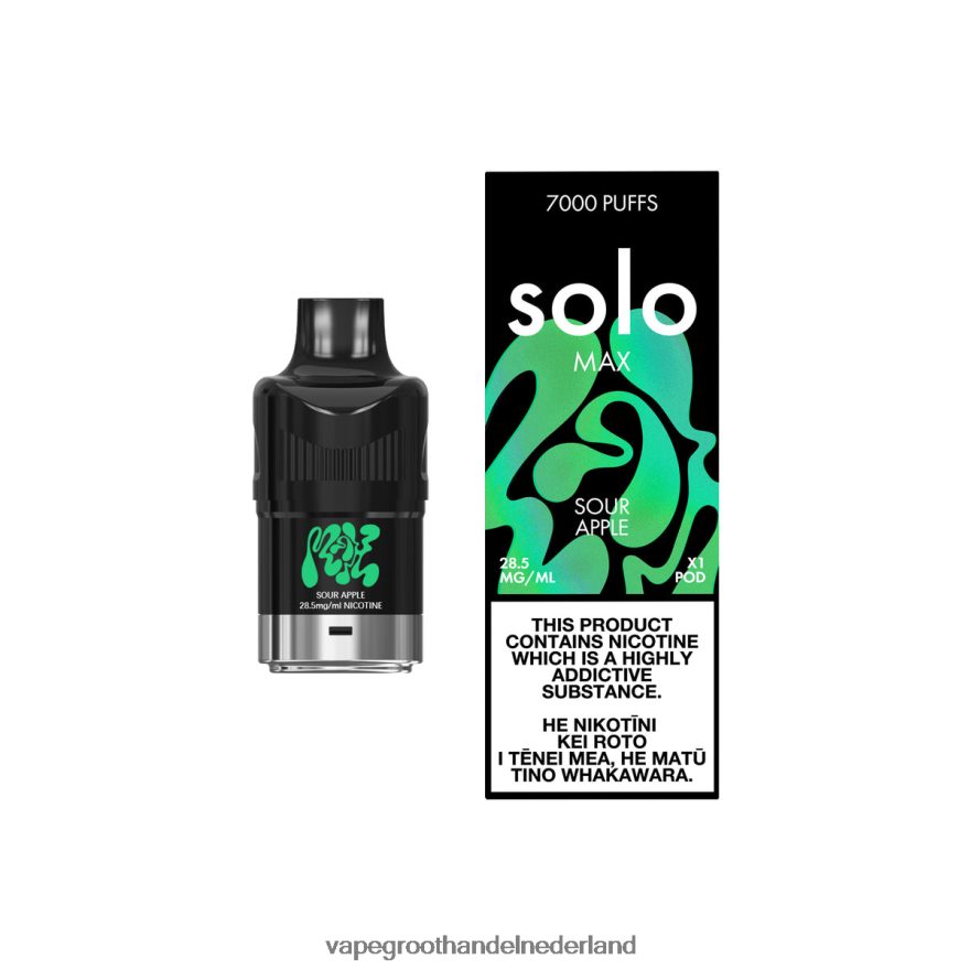 Vape Amsterdam J4X8F480 - Solo MAX peul zure appel