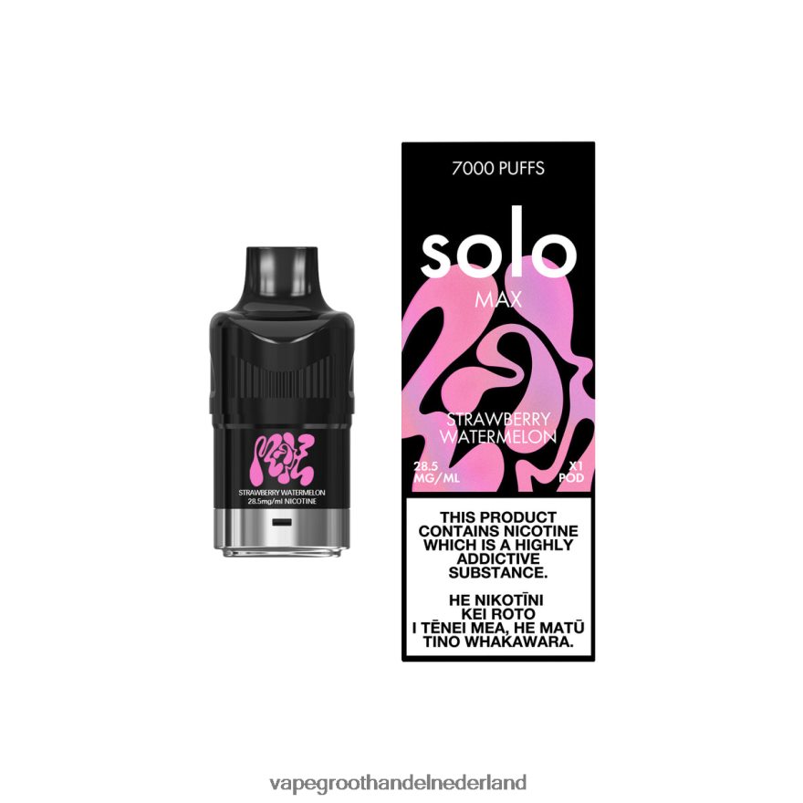 Vape Amsterdam J4X8F488 - Solo MAX peul aardbei watermeloen