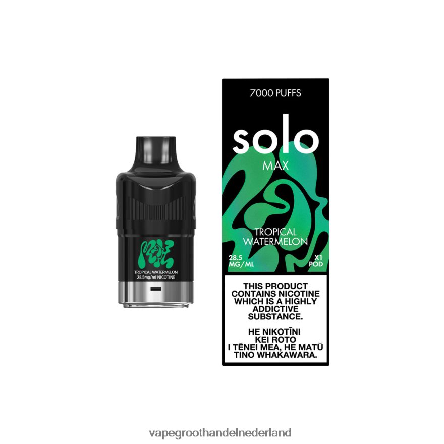Vape Groothandel Amersfoort J4X8F482 - Solo MAX peul tropische watermeloen