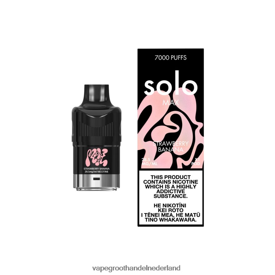Vape Groothandel Inkoop J4X8F477 - Solo MAX peul aardbei banaan