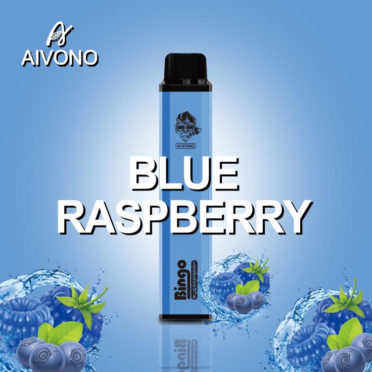 Aivono AIM BINGO 4000 blauwe framboos - TZFB4143 Vape Nederland