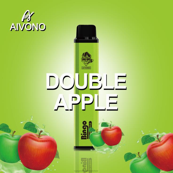 Aivono AIM BINGO 4000 dubbele appel - TZFB4138 Vape Groothandel Amersfoort