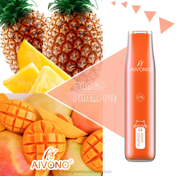 Aivono AIM CAT 400 mango-ananas - TZFB4340 Vape Bestseller
