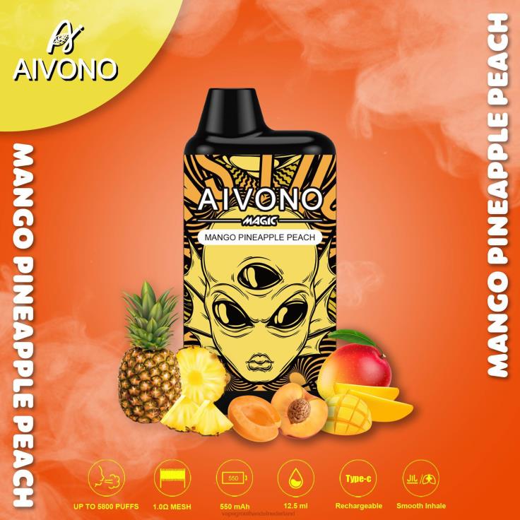 mango ananas perzik