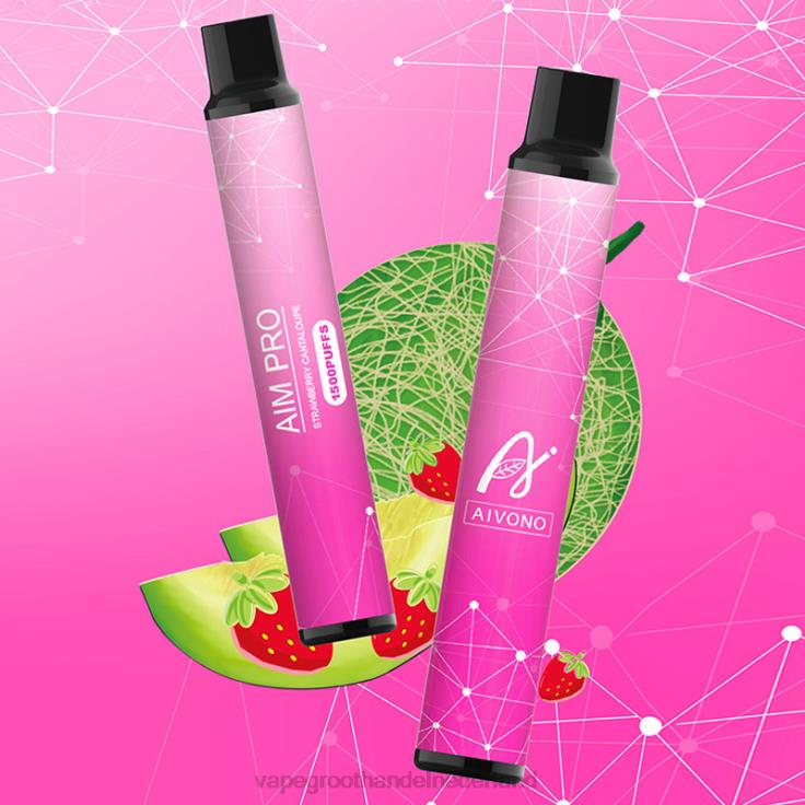 Aivono AIM PRO 1500 Aardbeienmeloen - TZFB4161 Vape Groothandel Nederland