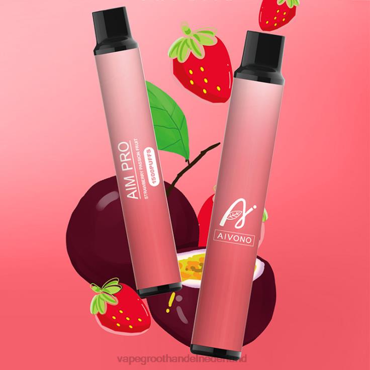 Aivono AIM PRO 1500 aardbei-passievrucht - TZFB4162 Vape Groothandel Amersfoort