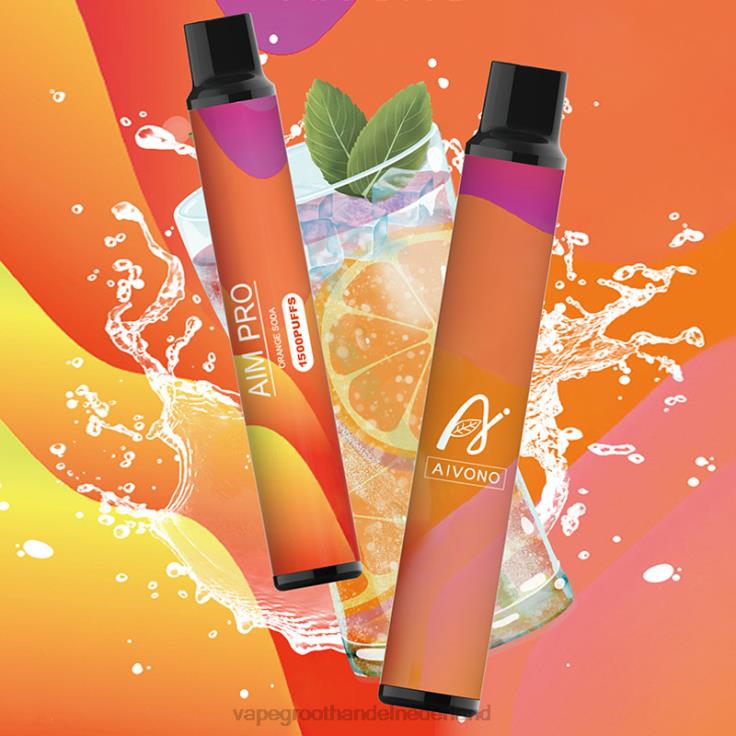 Aivono AIM PRO 1500 sinaasappel frisdrank - TZFB4165 Vape Groothandel Inkoop