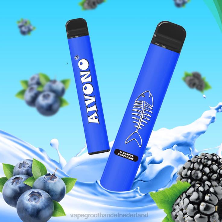 Aivono AIM FISHBONE 600 bosbes framboos - TZFB4281 Vape Groothandel Nederland