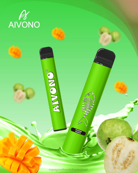 Aivono AIM FISHBONE 600 mango-guave - TZFB4283 Groothandel Vape Wegwerp
