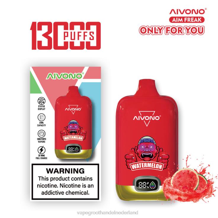 Aivono AIM FREAK 13000 watermeloen - TZFB4244 Vape Bestseller