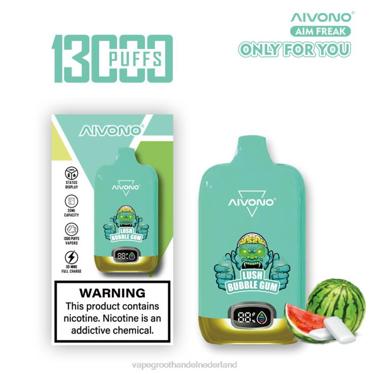 Aivono AIM FREAK 13000 weelderige kauwgom - TZFB4247 Vape Nederland