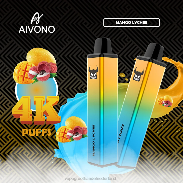 Aivono AIM FREAK 4000 mango-lychee - TZFB4262 Wegwerpbaar Vape