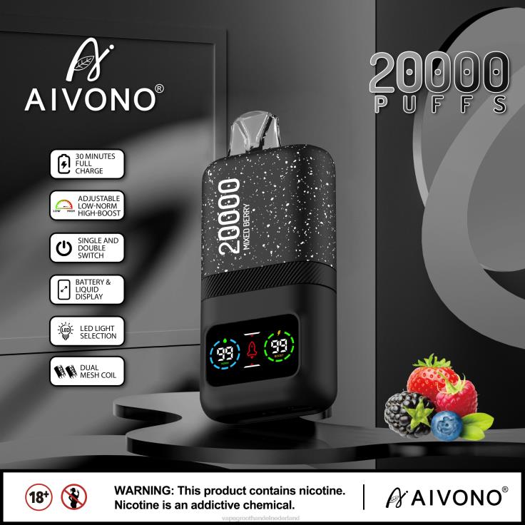 Aivono AIM magic 20000 gemengde bes - TZFB478 Wegwerpbaar Vape
