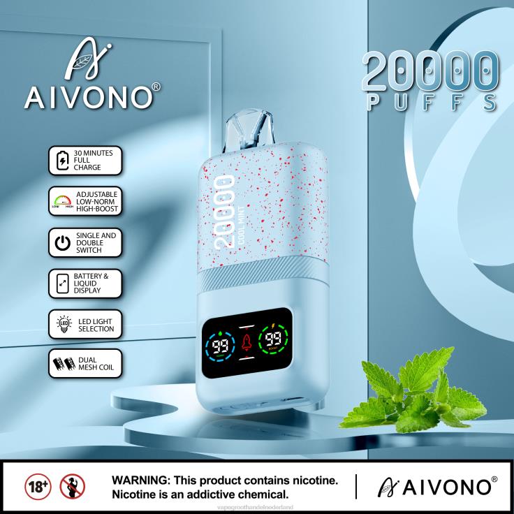 Aivono AIM magic 20000 koele munt - TZFB484 Vape Bestseller