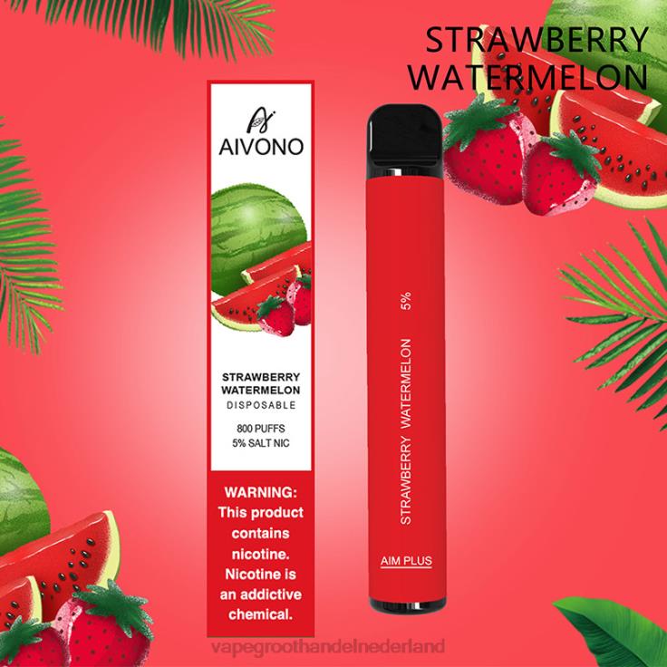 Aivono AIM PLUS 800 aardbei watermeloen - TZFB4196 Vape Bestseller