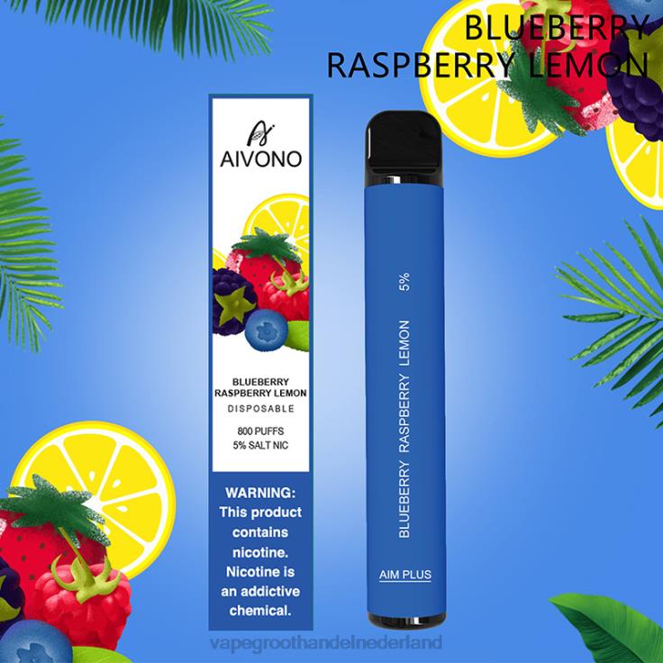 Aivono AIM PLUS 800 bosbes framboos citroen - TZFB4173 Vape Groothandel Inkoop