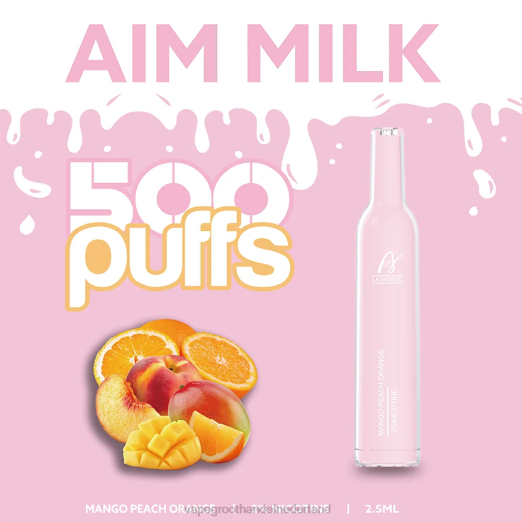 Aivono AIM MILK 500 mango perzik sinaasappel - TZFB4269 Vape Groothandel Inkoop