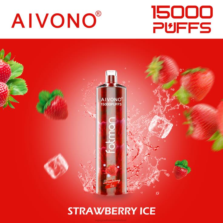 Aivono FATMAN 15000 aardbeien ijs - TZFB411 Groothandel Vape Wegwerp