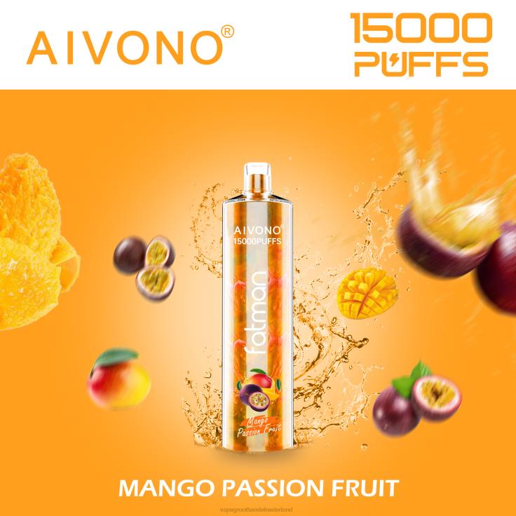 Aivono FATMAN 15000 mango-passievrucht - TZFB419 Groothandel Vape Wegwerp