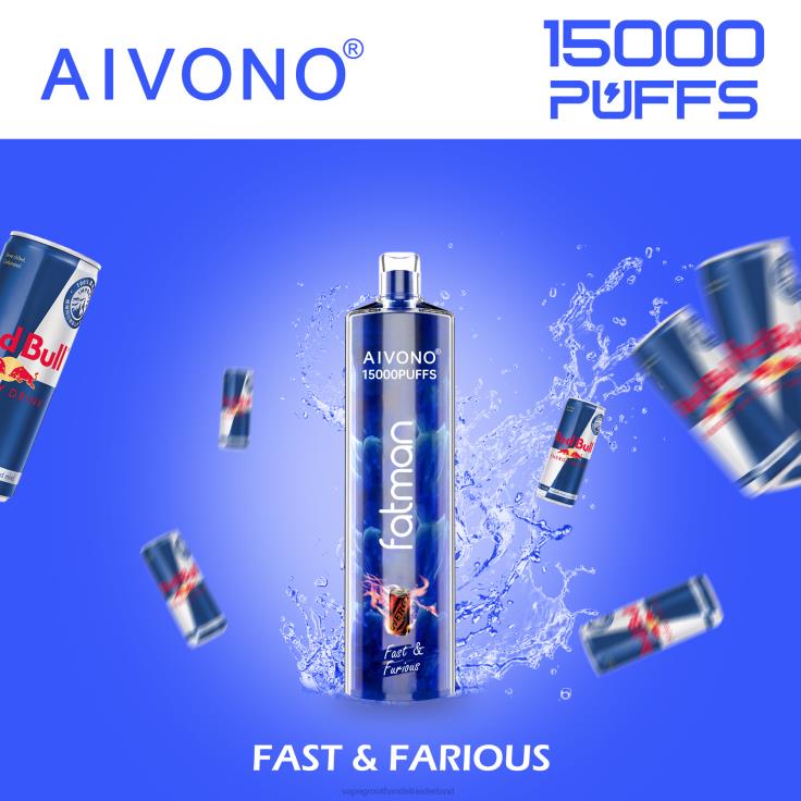 Aivono FATMAN 15000 snel en woedend - TZFB418 Vape Groothandel Amersfoort