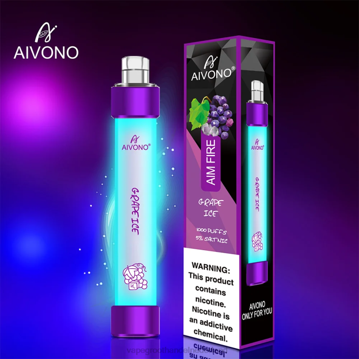 Aivono AIM FIRE 1000 druiven ijs - TZFB4329 Vape Groothandel Nederland
