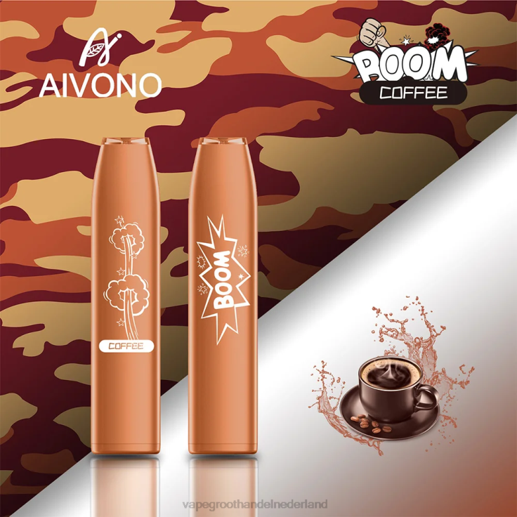 Aivono AIM BOOM 600 koffie - TZFB4356 Vape Bestseller