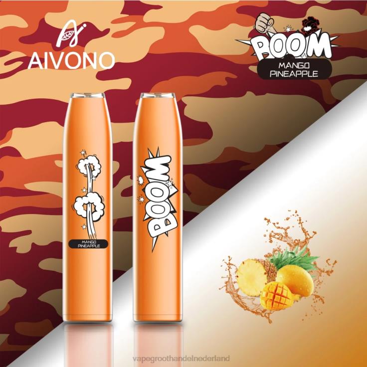 Aivono AIM BOOM 600 mango-ananas - TZFB4360 Vape Amsterdam