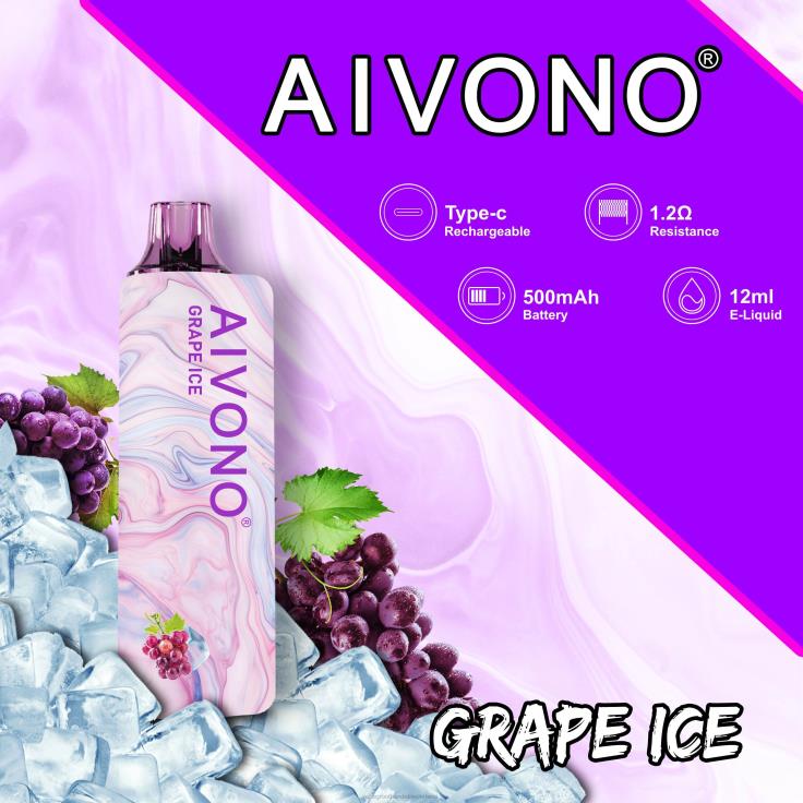 Aivono AIM GUN 7000 druiven ijs - TZFB4102 Wegwerpbaar Vape