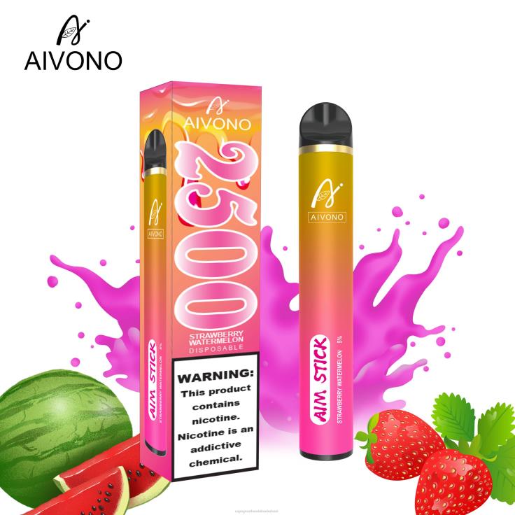 Aivono AIM STICK 2500 aardbei watermeloen - TZFB4149 Vape Groothandel Inkoop