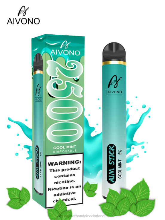Aivono AIM STICK 2500 koele munt - TZFB4159 Vape Nederland