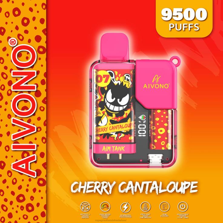 Aivono AIM TANK 9500 kersen meloen - TZFB445 Vape Groothandel Inkoop