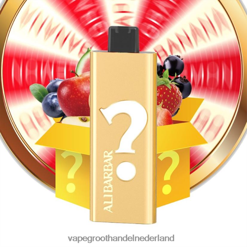 Pod Systeem Vape 8N08XX55 Alibarbar Pandora 7000 wegwerpdamp smaak roulette