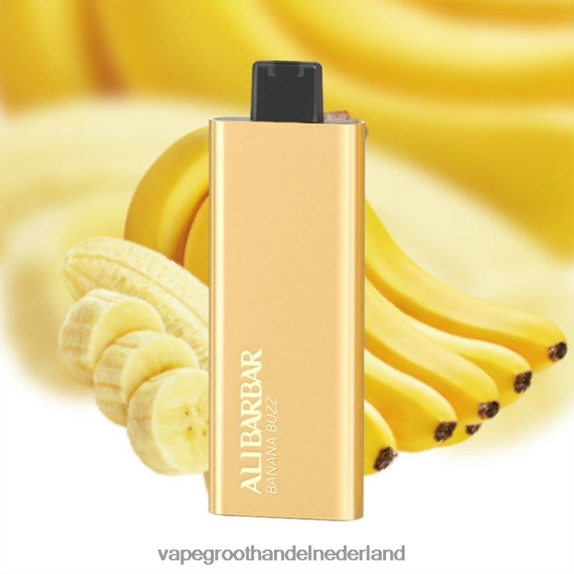 Vape Groothandel Nederland 8N08XX65 Alibarbar Pandora 7000 wegwerpdamp bananenzoem
