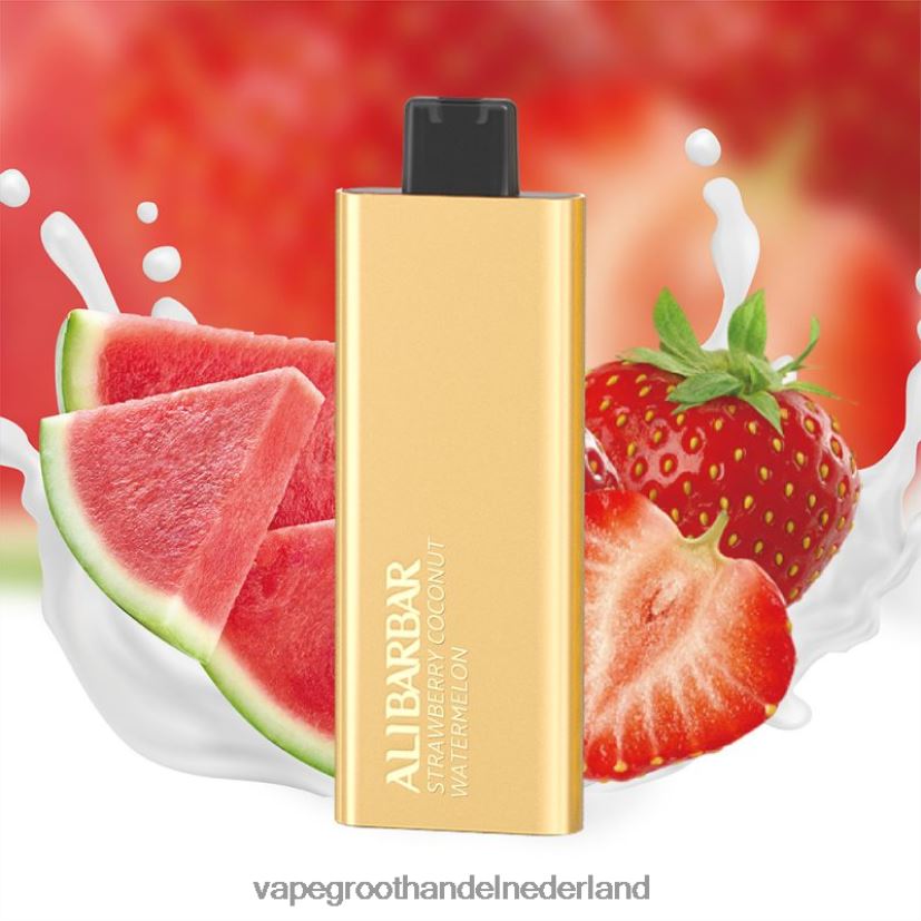 Wegwerpbaar Vape 8N08XX62 Alibarbar Pandora 7000 wegwerpdamp aardbei-kokos-watermeloen