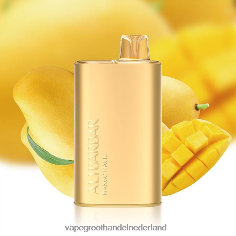 Pod Systeem Vape 8N08XX7 Alibarbar Rich 8000 wegwerpdamp mango-magie