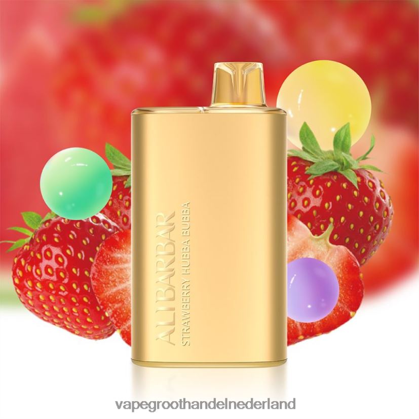 Vape Bestseller 8N08XX12 Alibarbar Rich 8000 wegwerpdamp aardbei hubba bubba