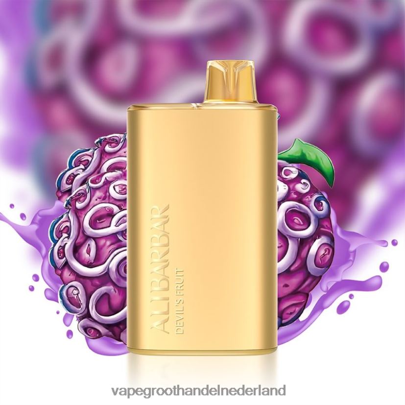 Vape Bestseller 8N08XX4 Alibarbar Rich 8000 wegwerpdamp duivelsvrucht