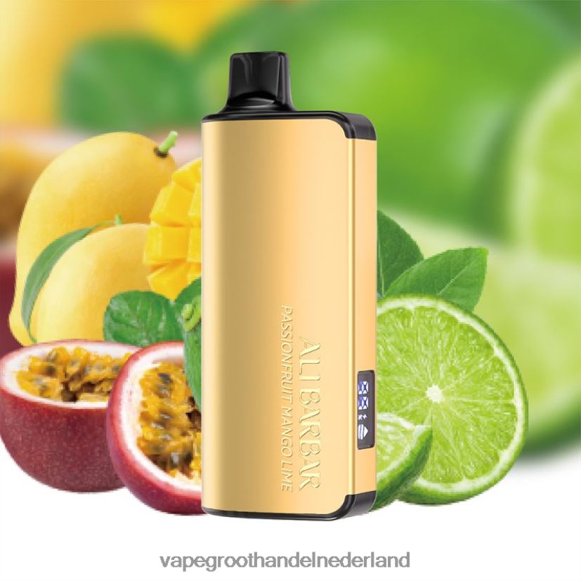 Pod Systeem Vape 8N08XX39 Alibarbar Ingot 20000 wegwerpdamp passievrucht-mango-limoen