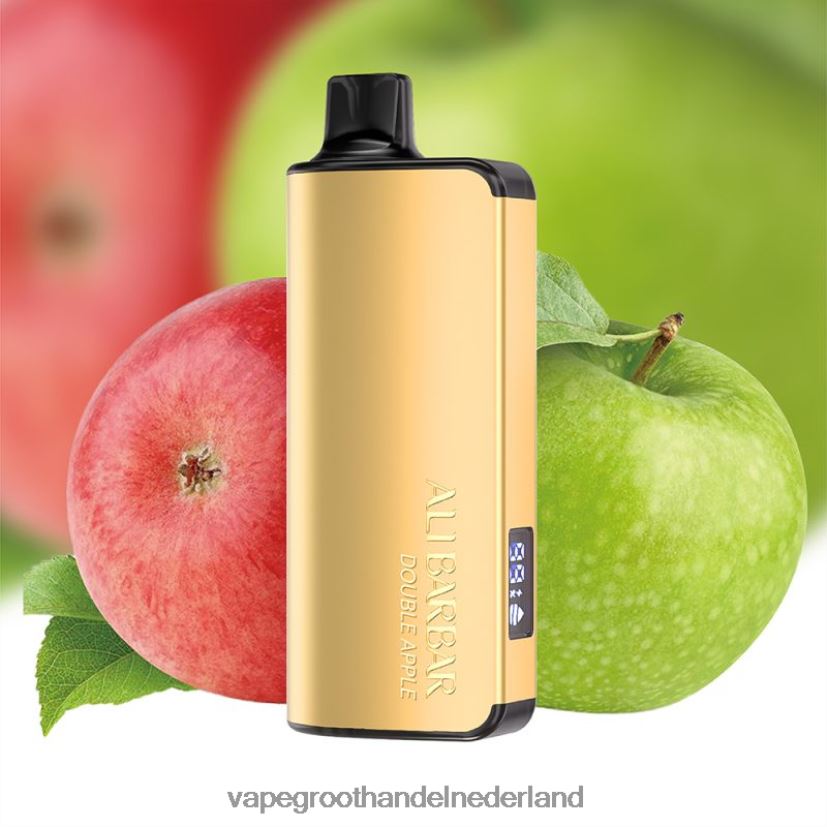 Pod Systeem Vape 8N08XX47 Alibarbar Ingot 20000 wegwerpdamp dubbele appel