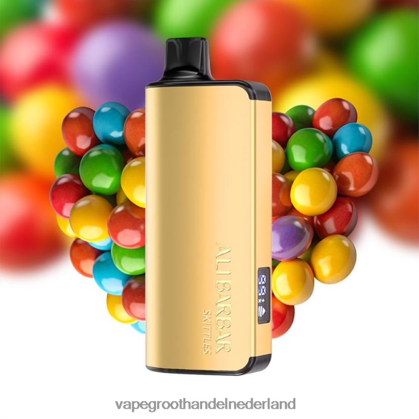 Vape Groothandel Nederland 8N08XX41 Alibarbar Ingot 20000 wegwerpdamp regenboog snoep