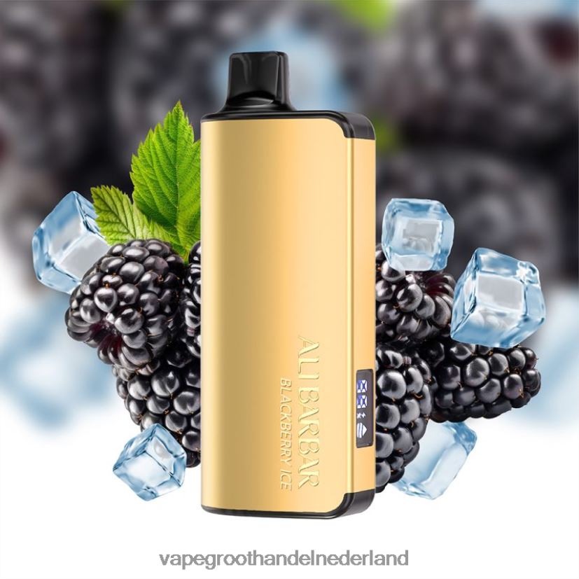 Vape Groothandel Nederland 8N08XX49 Alibarbar Ingot 20000 wegwerpdamp bramen ijs