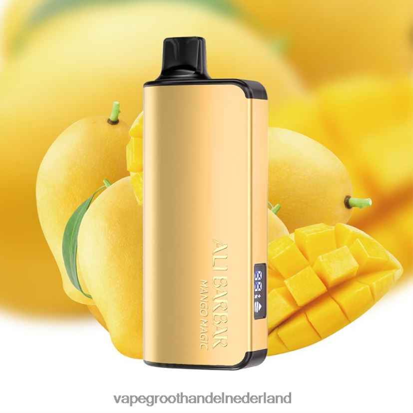 Vape Nederland 8N08XX48 Alibarbar Ingot 20000 wegwerpdamp mango-magie