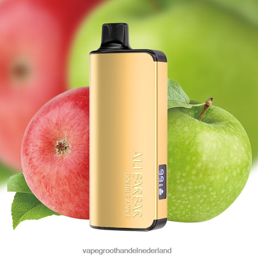 Vape Bestseller 8N08XX28 Alibarbar Ingot 9000 wegwerpdamp dubbele appel