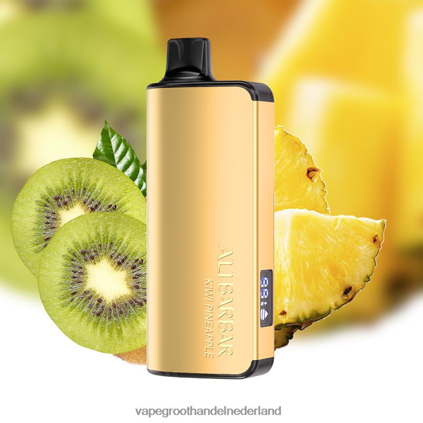 Vape Groothandel Inkoop 8N08XX21 Alibarbar Ingot 9000 wegwerpdamp kiwi-ananas