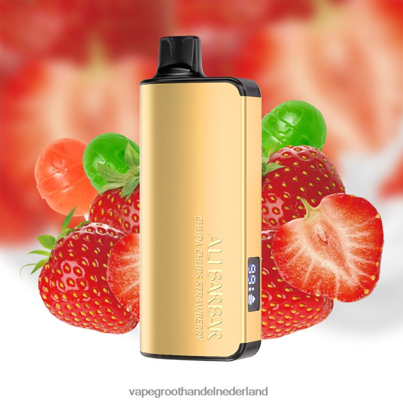 Vape Groothandel Nederland 8N08XX17 Alibarbar Ingot 9000 wegwerpdamp chupa chups aardbei
