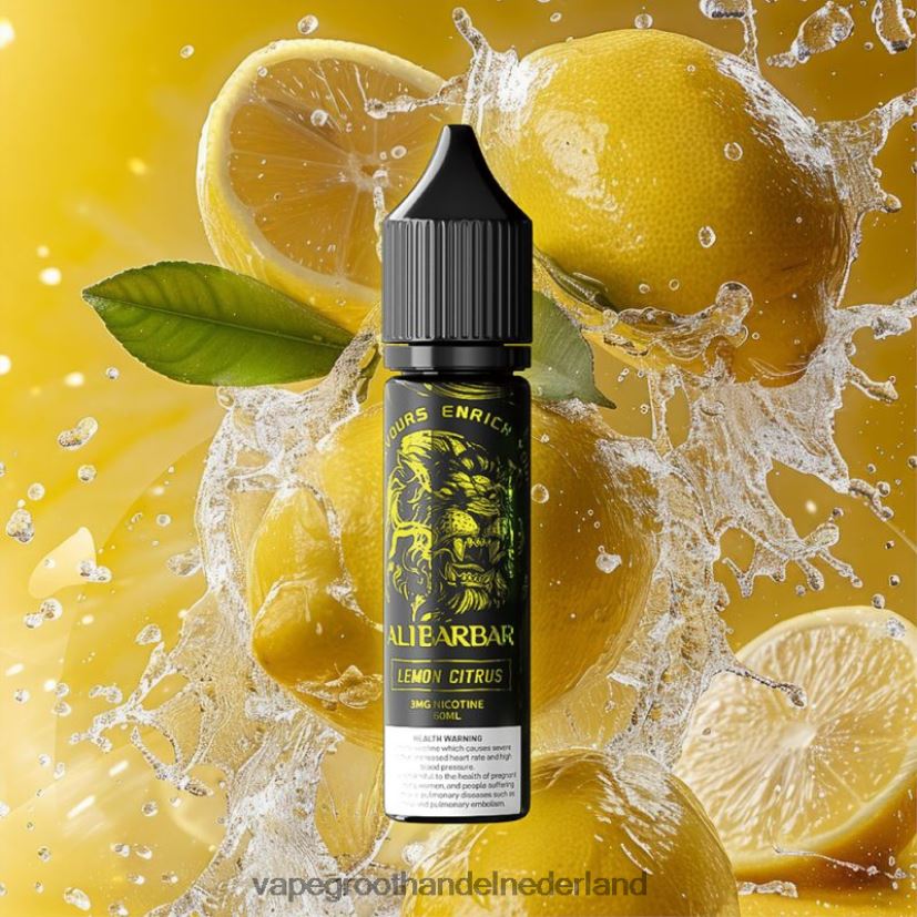 Vape Groothandel Amersfoort 8N08XX90 Alibarbar waterpijp onyx citroen citrus