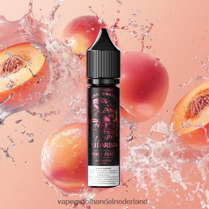 Vape Nederland 8N08XX88 Alibarbar waterpijp onyx honing perzik