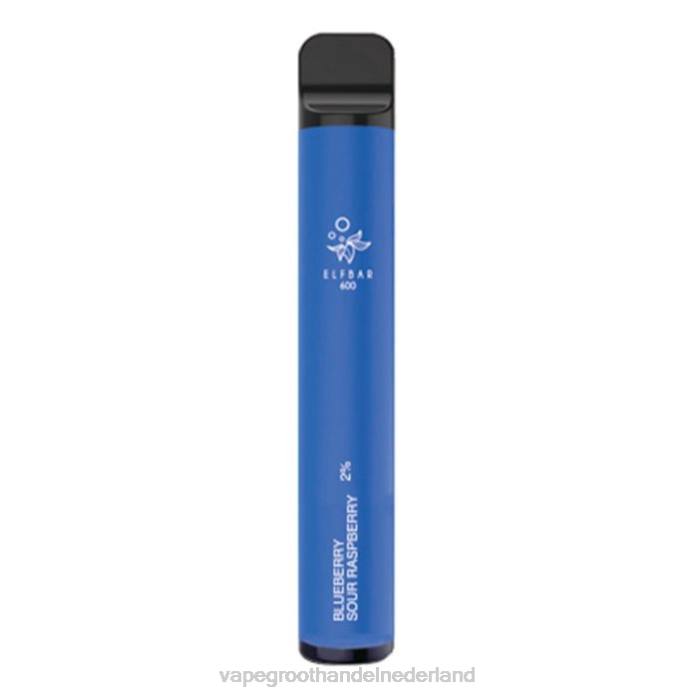 2NRV103 bosbes zure framboos - pod systeem Vape ELFBAR 600