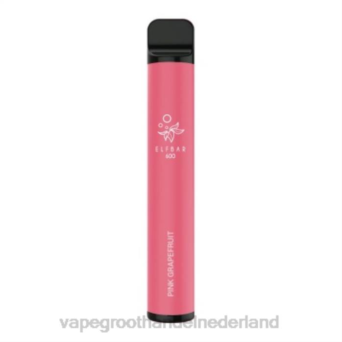 2NRV105 roze grapefruit - Vape Amsterdam ELFBAR 600