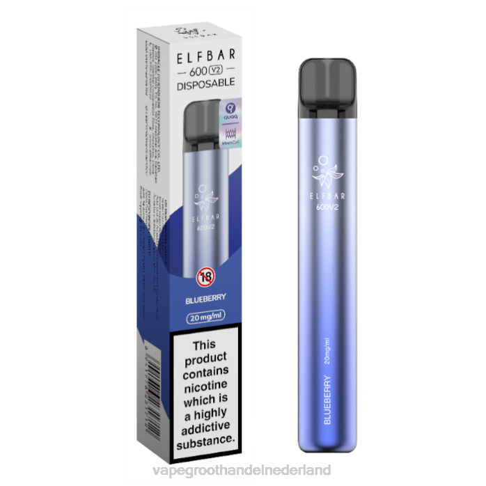 2NRV275 bosbes - Vape Amsterdam ELFBAR 600V2 20mg